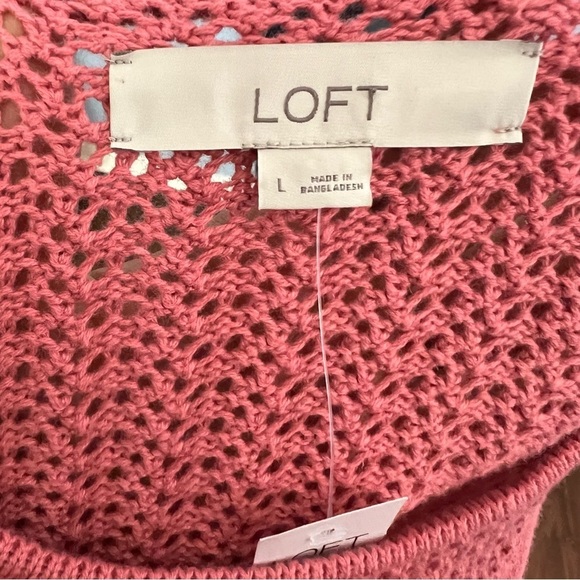 3/$30 🍂 Loft Bobble Sweater Tank Top Frosty Mocha - Picture 7 of 8